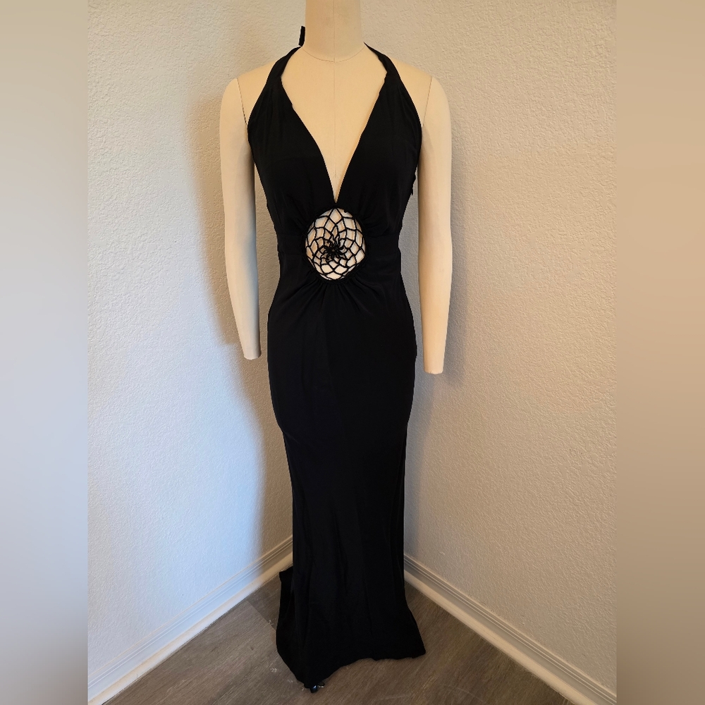 Moschino Silk Black Dress
